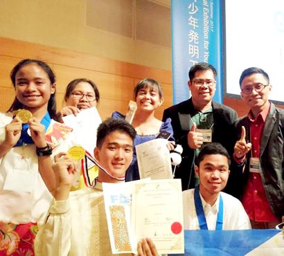 Bauang student bags gold in 13th International Exhibition for Young Inventors img-responsive